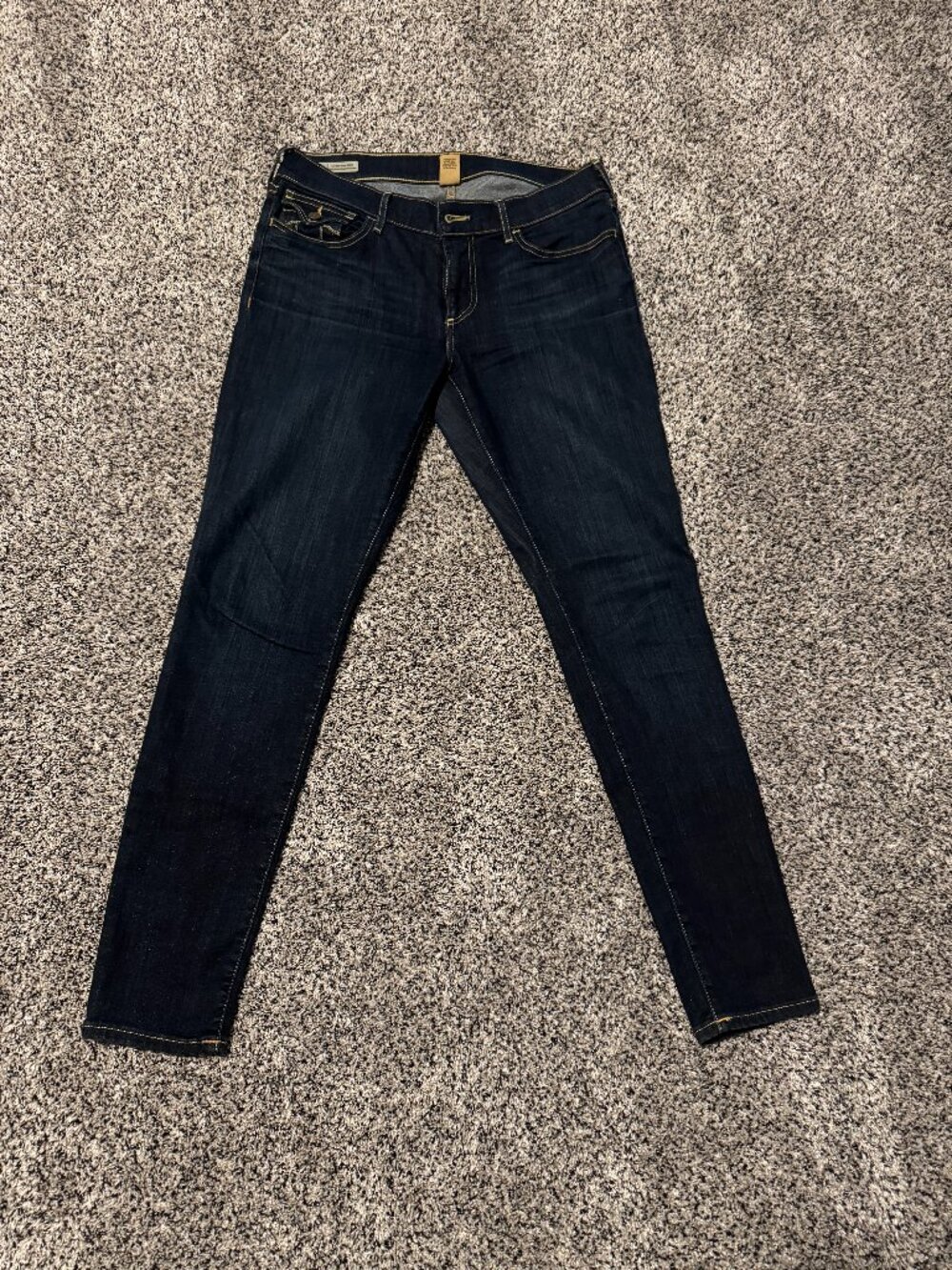 True Religion Casey Skinny Jeans Women’s Size 30 Dark Wash Stretch